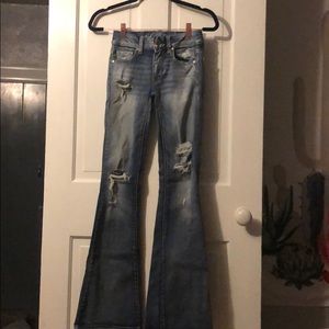 American Eagle Boho Artist Jeans